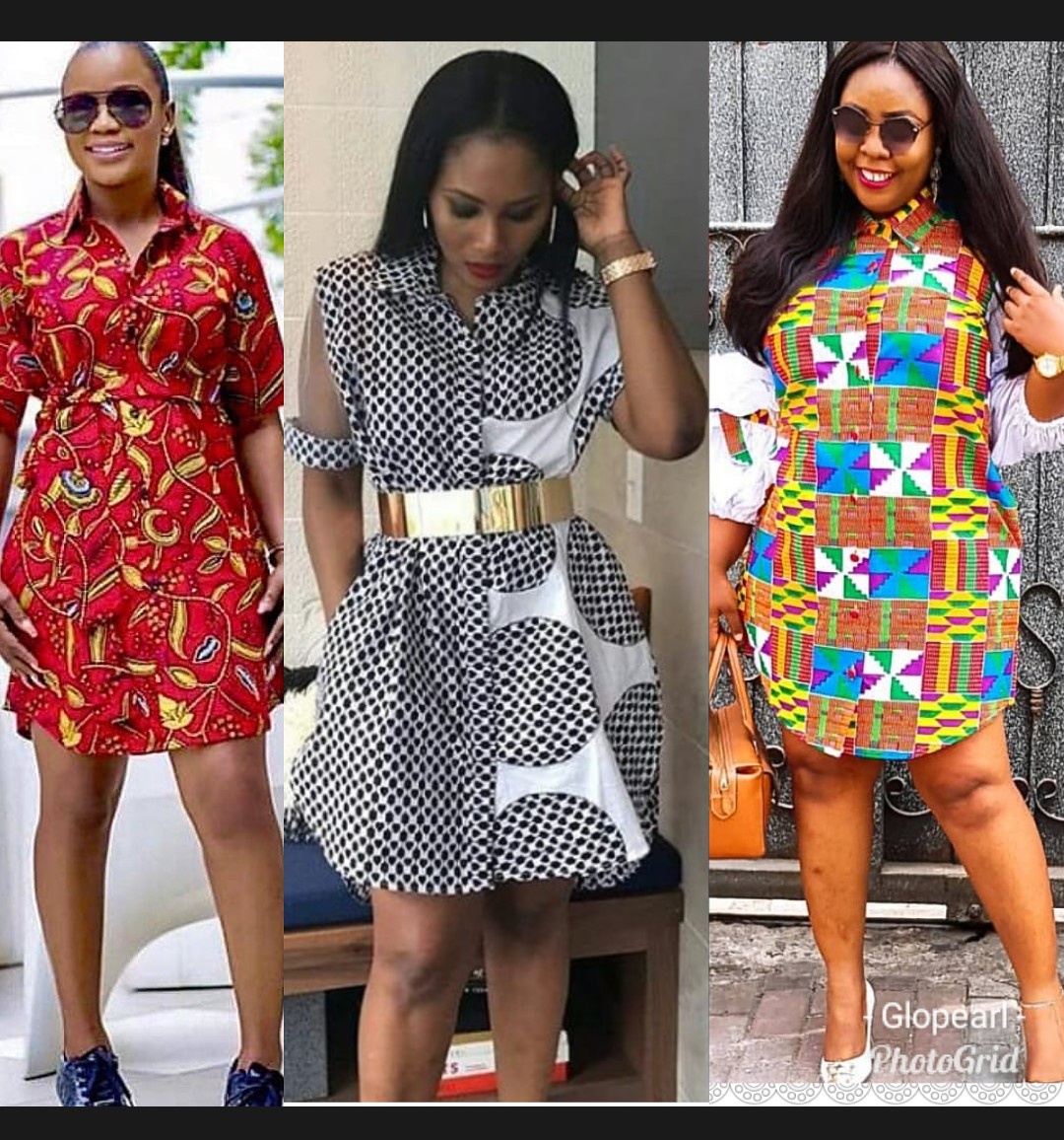 shirt gowns styles