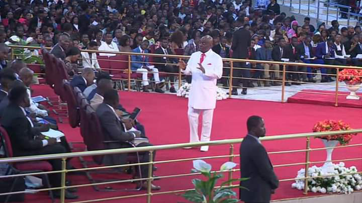 Bishop Oyedepo Explains why he collected back the money he gave to a beggar